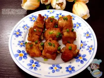 Pan-fried ribs