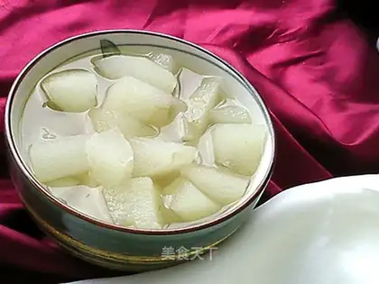 Ice cream pear