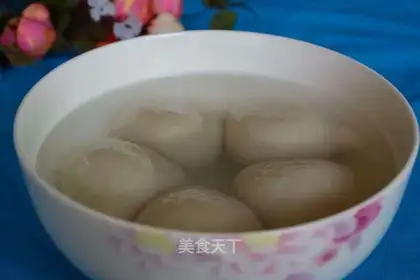 Fresh meat soup