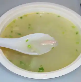Salted melon soup