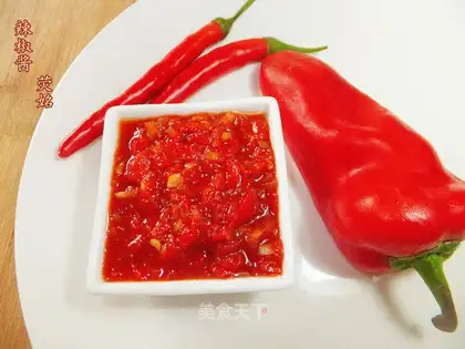 Homemade pepper sauce