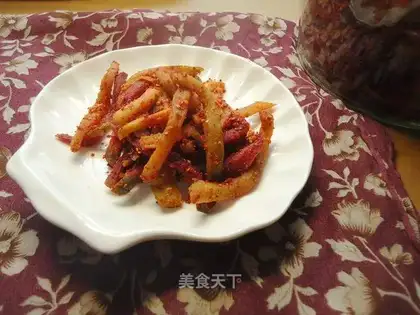 Homemade radish