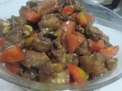 Carrot burn ribs
