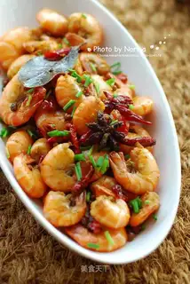 Spicy shrimp tail