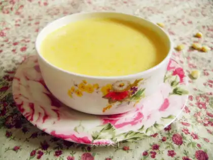 Milky corn juice