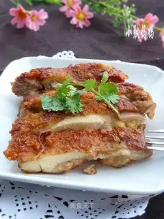 Hot chicken chops