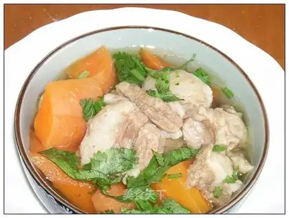 Lamb stew carrots