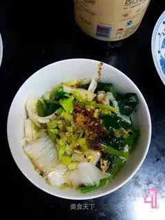 Oily noodles