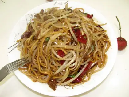 Green bean sprouts