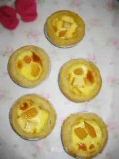 Peach omelet