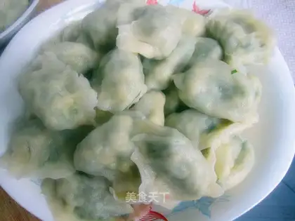 The egg dumplings
