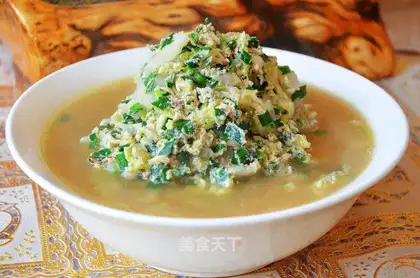Shrimp cabbage eggs