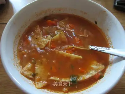 Taco chicken soup