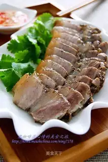 The house is salted pork