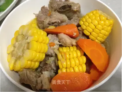 Corn stew ribs