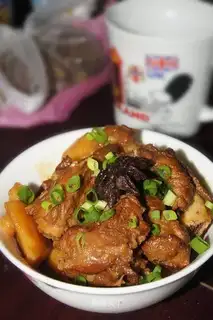 Potato burn ribs