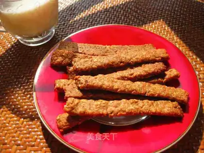 Banana oatmeal cookies