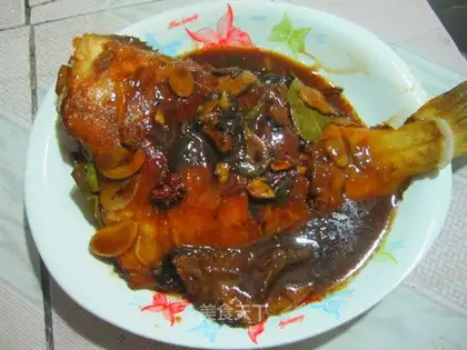 Red burning of saloon fish
