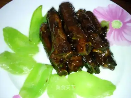 Red burn ribs