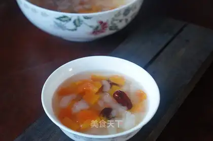 ♪ Snow toad and red-tree papaya stew ♪