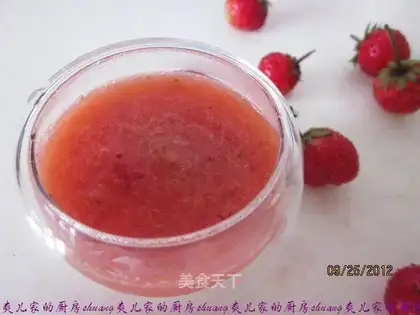 Strawberry juice