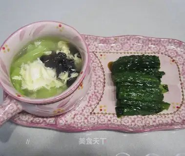 Two cucumbers