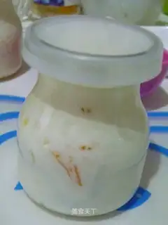 Fresh yogurt mousse