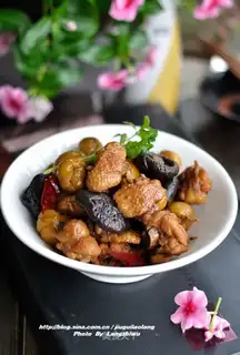 No oily mushroom chicken
