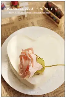Bean mousse cake