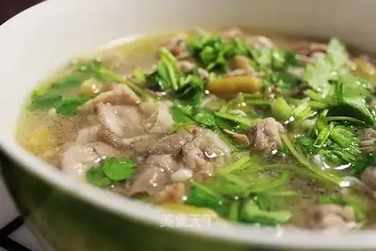 Cow soup