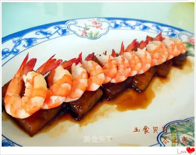 Shrimp burns the melon