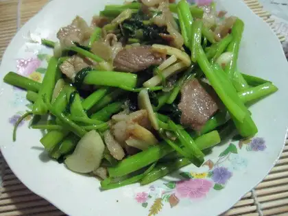 Meat and cabbage