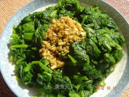 Ginger spinach