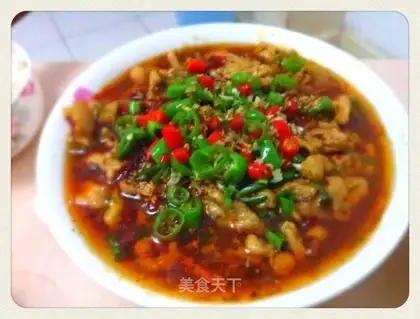Boiled meat