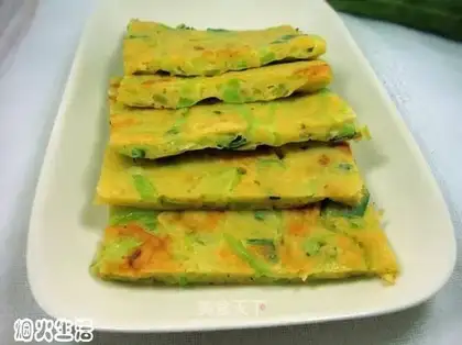 cucumber onion eggcake