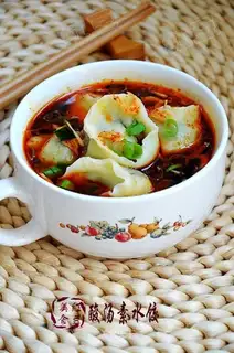 Sour soup dumplings