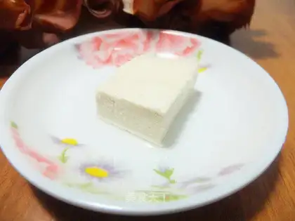 Homemade tofu