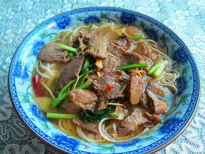 Beef noodles