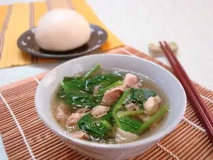 lamb spinach soup
