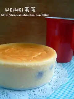Blueberry cheesecake