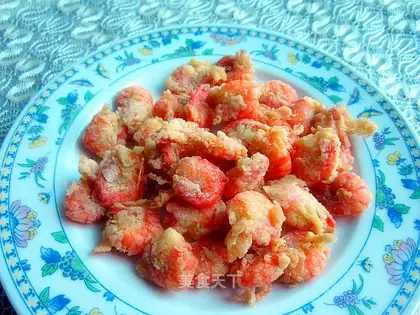 Hang on to curry shrimp