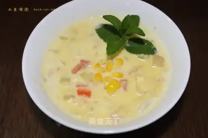 Corn soup