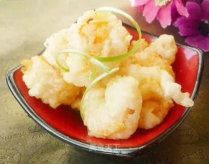 Fry shrimp