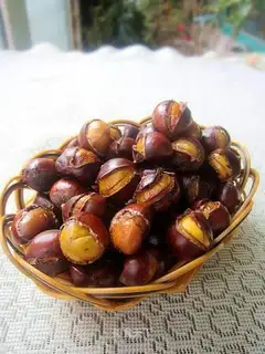 Baked chestnuts
