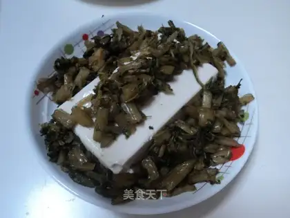 Pickles and tofu