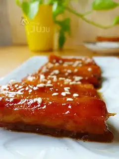 Roasted eels