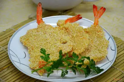 Sesame phoenix shrimp chops