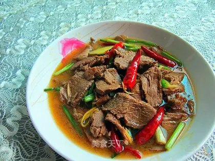Boiled beef