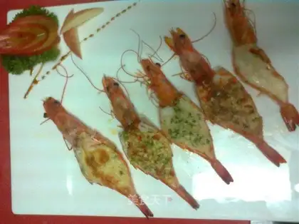 Five shrimp
