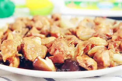 Frozen chickens of mushrooms